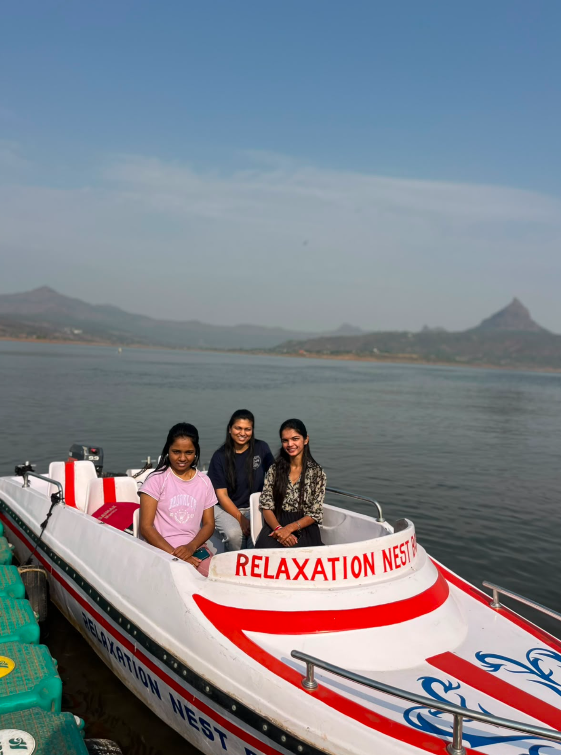 Boating at Pawna Lake